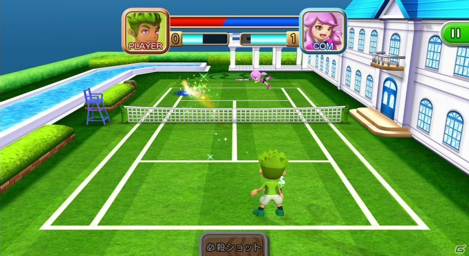 簡単操作で試合が楽しめるSwitch「テニス」がダウンロード専売で配信！の画像11