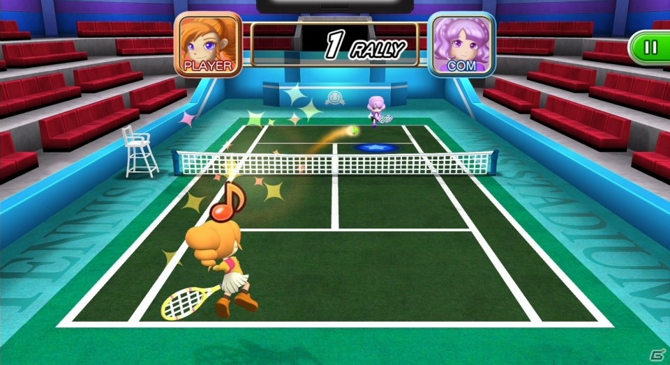簡単操作で試合が楽しめるSwitch「テニス」がダウンロード専売で配信！の画像14