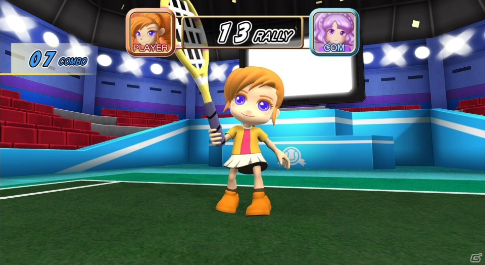 簡単操作で試合が楽しめるSwitch「テニス」がダウンロード専売で配信！の画像4