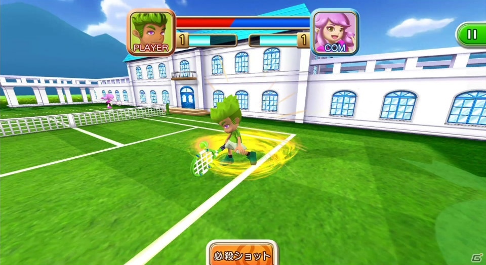 簡単操作で試合が楽しめるSwitch「テニス」がダウンロード専売で配信！の画像9