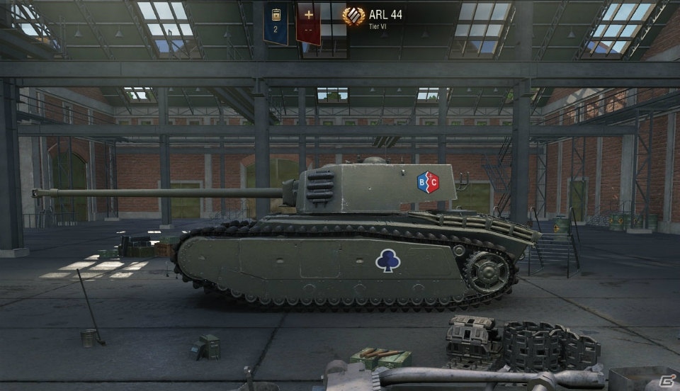 「World of Tanks」BC自由学園の“ARL44”が参戦！「ガールズ＆パンツァー」スペシャルMOD最終章版が公開の画像1