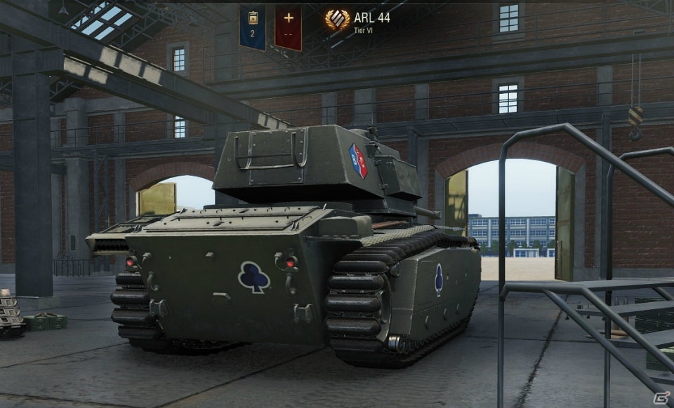 「World of Tanks」BC自由学園の“ARL44”が参戦！「ガールズ＆パンツァー」スペシャルMOD最終章版が公開の画像2