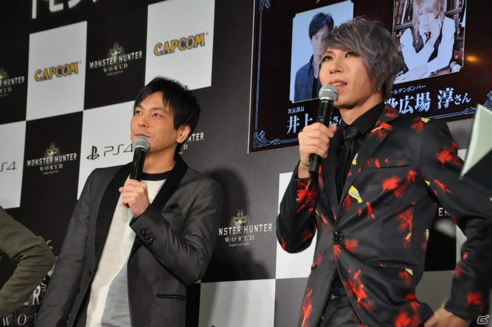 ハンターたちが早朝の渋谷に集合！井上聡さん、歌広場淳さんも駆けつけた「モンスターハンター：ワールド」発売記念カウントダウンイベントをレポートの画像5