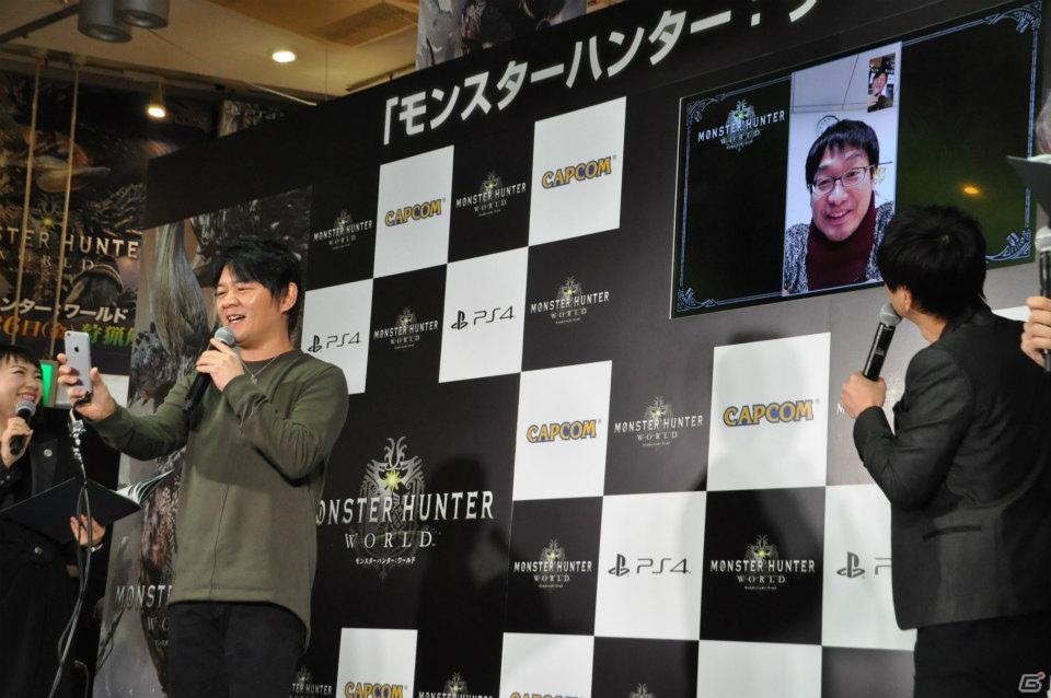 ハンターたちが早朝の渋谷に集合！井上聡さん、歌広場淳さんも駆けつけた「モンスターハンター：ワールド」発売記念カウントダウンイベントをレポートの画像6