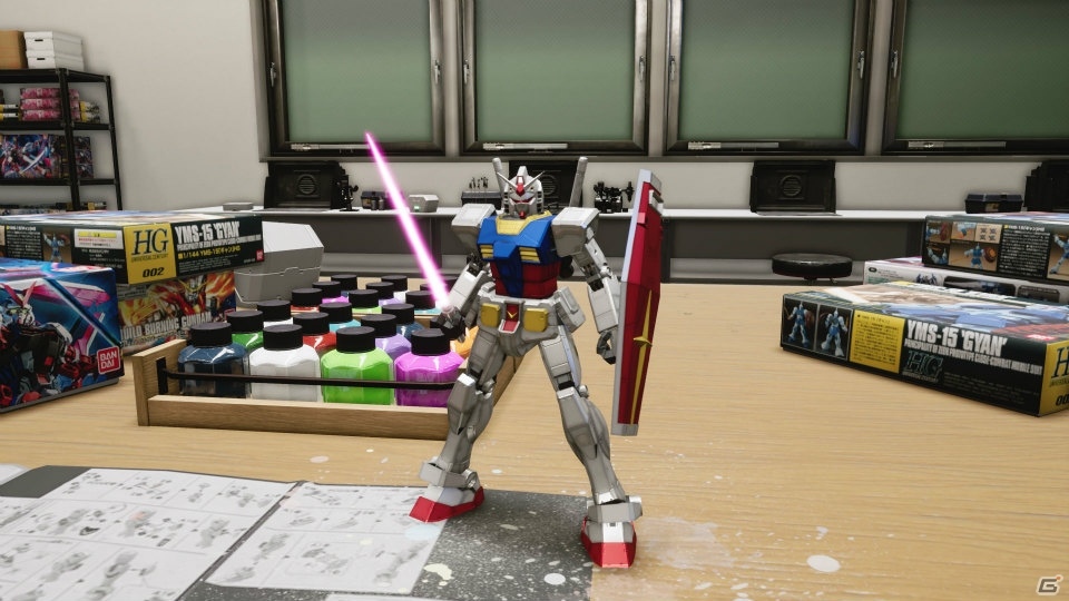 「New ガンダムブレイカー」ではリアルタイムでのカスタマイズバトルが展開―私立ガンブレ学園を舞台とした物語にも注目！の画像11