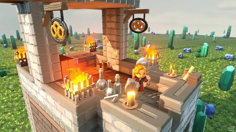 友達との協力プレイもラクラク！モノづくりアクションRPG「ポータルナイツ」Nintendo Switch版が4月19日発売の画像6