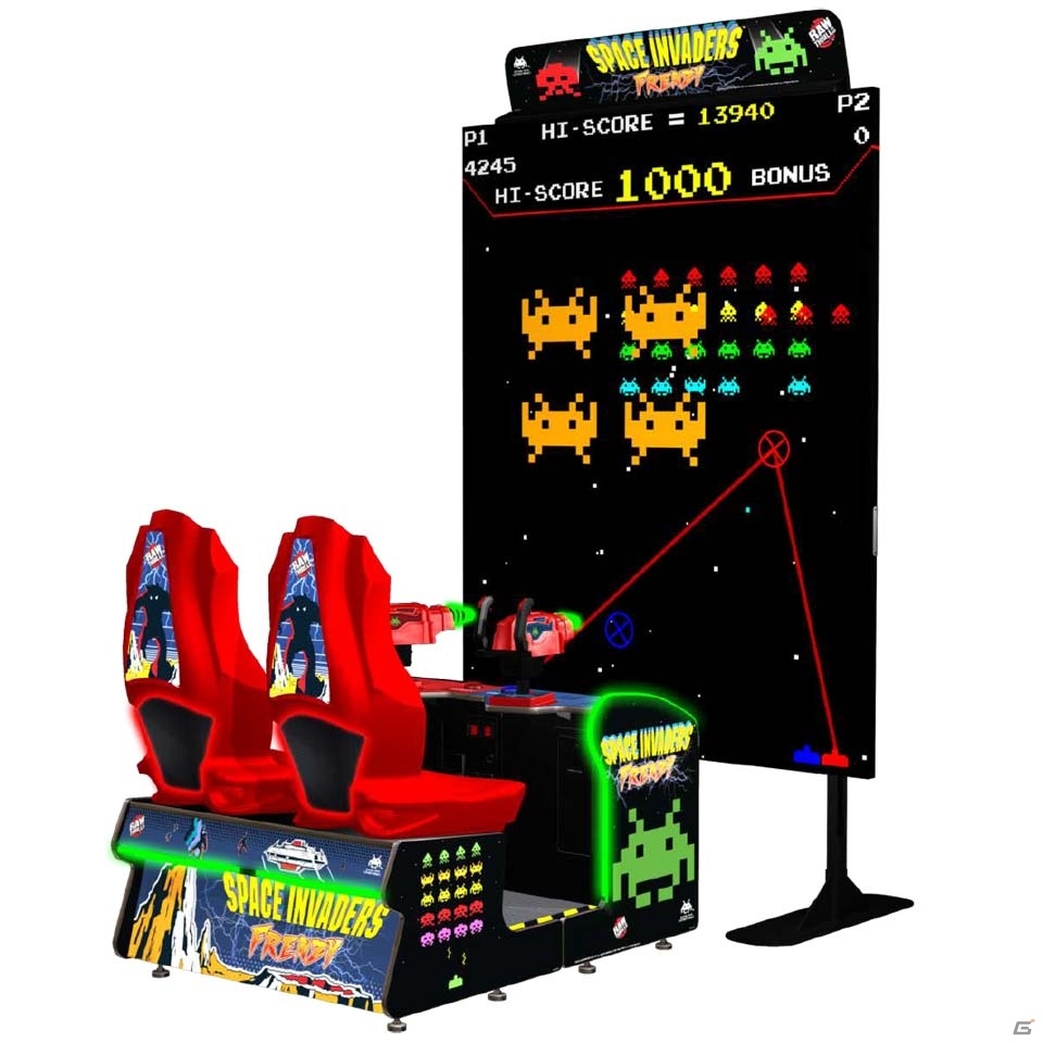 タイトーのJAEPO2018出展情報第1弾が公開！「グルコス4」「SPACE INVADERS FRENZY」など最新タイトルが登場の画像2
