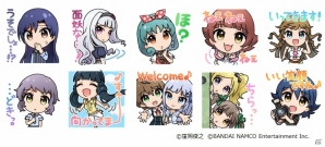 「アイドルマスター ミリオンライブ！ シアターデイズ」のアニメーションスタンプ第2弾が配信！の画像1