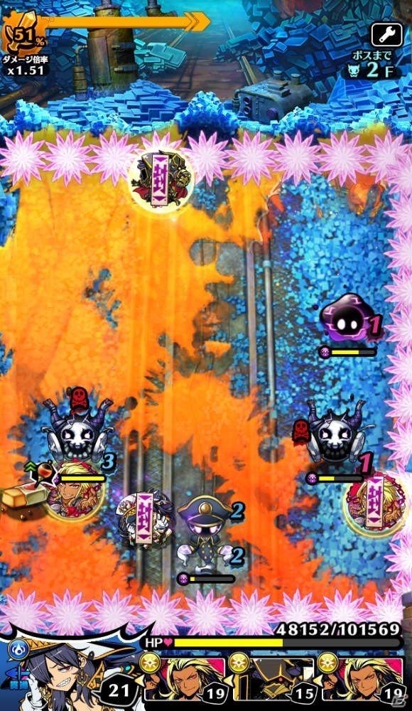 iOS/Android「グラフィティスマッシュ」高難易度の新ダンジョン「アンダーグラウンド」が実装の画像3