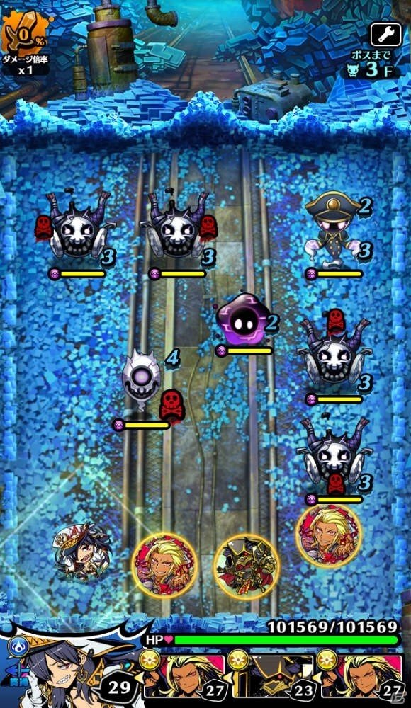 iOS/Android「グラフィティスマッシュ」高難易度の新ダンジョン「アンダーグラウンド」が実装の画像4