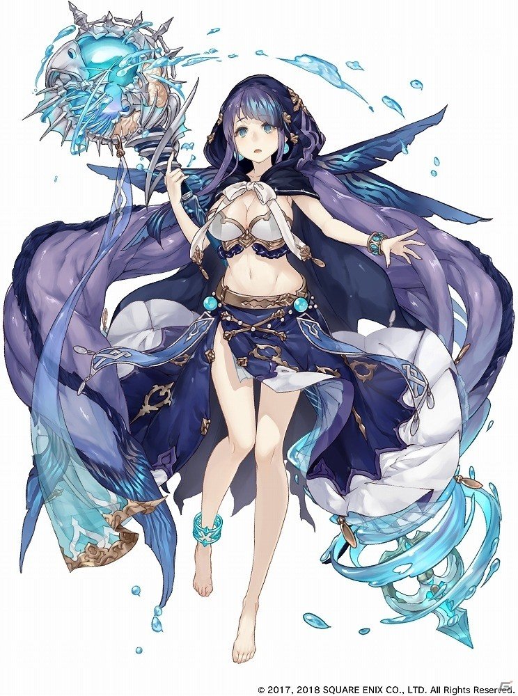 シノアリス 人魚姫 ブレイカー ほぼフルセット SINoALICE」人魚姫の新ジョブ“クレリック”が登場する「深淵ノ孤独