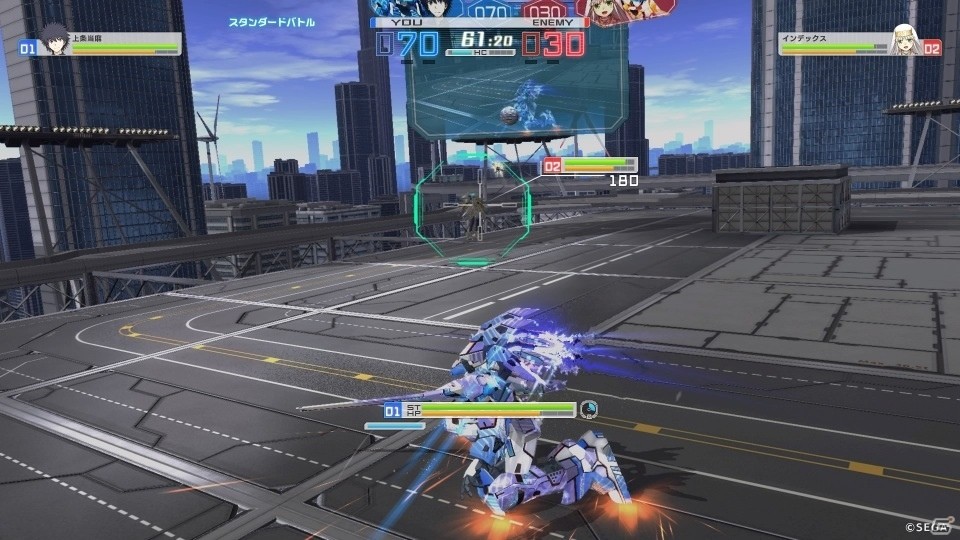 PS4/PS Vita「とある魔術の電脳戦機」強敵と戦うガチ勝負からラグビーのようなスポーツアクションまで！多彩なミッションモードを紹介の画像1