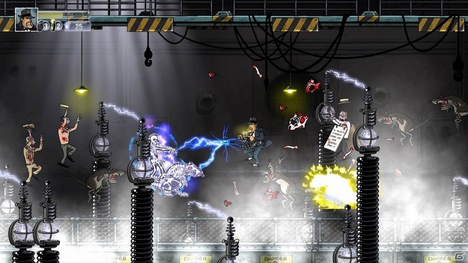 ゾンビ vs ギャング！？異色の組み合わせのド派手なガンアクション「ガンズゴア＆カノーリ」がNintendo Switch向けに配信開始の画像6