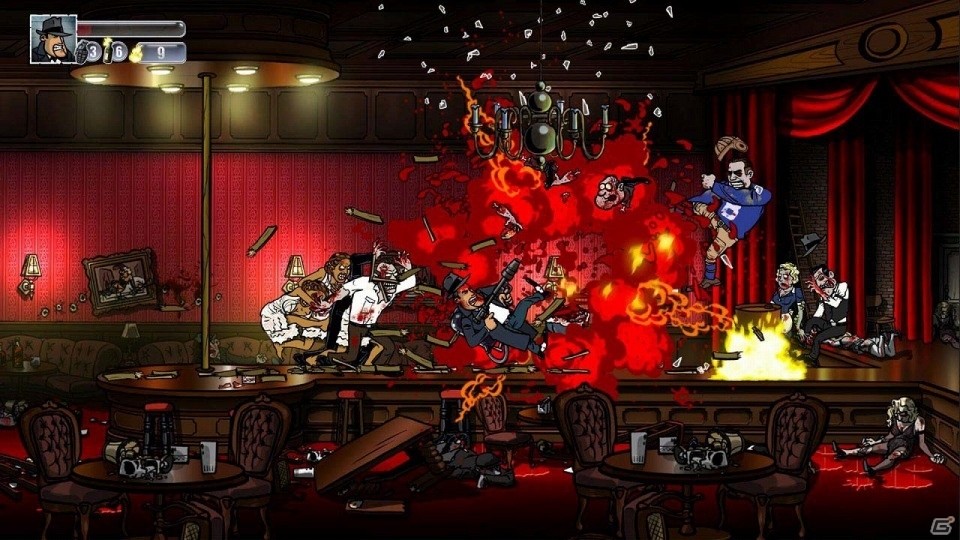 ゾンビ vs ギャング！？異色の組み合わせのド派手なガンアクション「ガンズゴア＆カノーリ」がNintendo Switch向けに配信開始の画像7