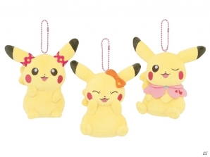オシャレで可愛い新シリーズが登場！メスの“ピカチュウ”がメインラインナップの「Girlish PIKACHU」が2月上旬より全国のアミューズメント施設に順次投入開始の画像4