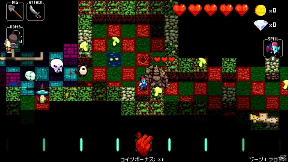 「クリプト・オブ・ネクロダンサー：Nintendo Switch Edition」が本日配信開始―追加コンテンツ「AMPLIFIED」を紹介の画像2