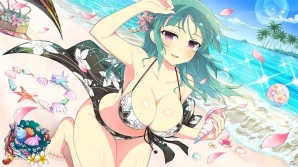 「シノビマスター 閃乱カグラ NEW LINK」総司＆芭蕉が水着姿で参乳！シリーズ最新作発売直前でレインボー水着の飛鳥も登場の画像11