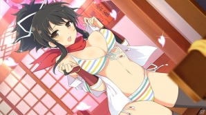 「シノビマスター 閃乱カグラ NEW LINK」総司＆芭蕉が水着姿で参乳！シリーズ最新作発売直前でレインボー水着の飛鳥も登場の画像14