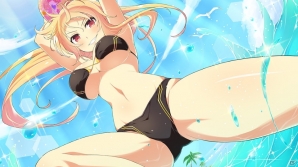 「シノビマスター 閃乱カグラ NEW LINK」総司＆芭蕉が水着姿で参乳！シリーズ最新作発売直前でレインボー水着の飛鳥も登場の画像8