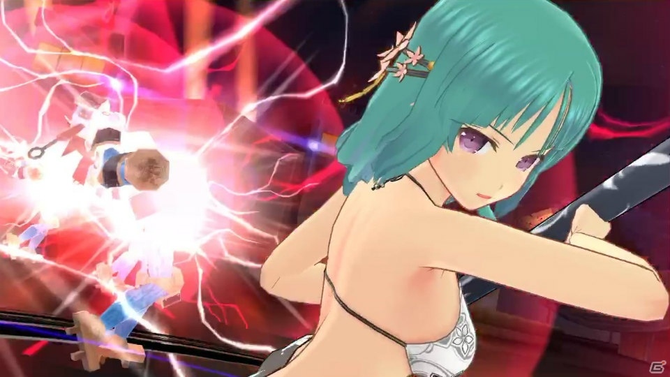 「シノビマスター 閃乱カグラ NEW LINK」総司＆芭蕉が水着姿で参乳！シリーズ最新作発売直前でレインボー水着の飛鳥も登場の画像12