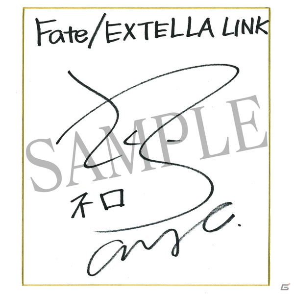 「Fate/EXTELLA LINK」プロモーション映像第1弾が公開！声優サイン色紙が当たるTwitterプレゼントキャンペーンもの画像9