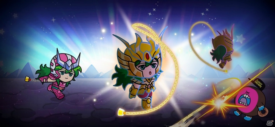 「LINE レンジャー」屈強な聖闘士たちがレンジャーに！「聖闘士星矢」コラボが開催の画像5