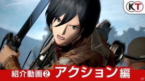 「進撃の巨人2」味方の救援を求める「バディアクション」などの特殊行動も収録したアクション紹介動画第2弾が公開！の画像1