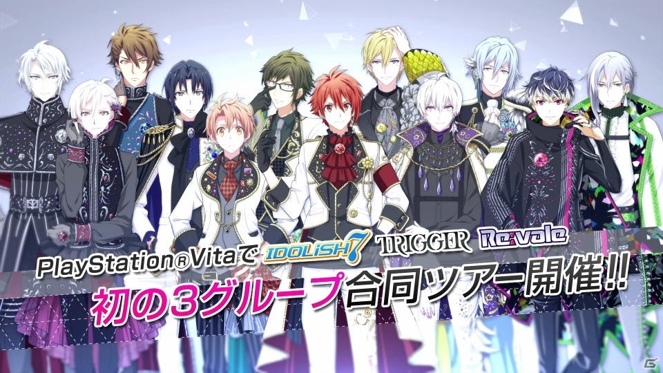PS Vita「アイドリッシュセブン Twelve Fantasia!」第2弾PVでRe:valeの新曲「奇跡」をチェック！打ち上げイベントなどゲームシステムも紹介の画像1