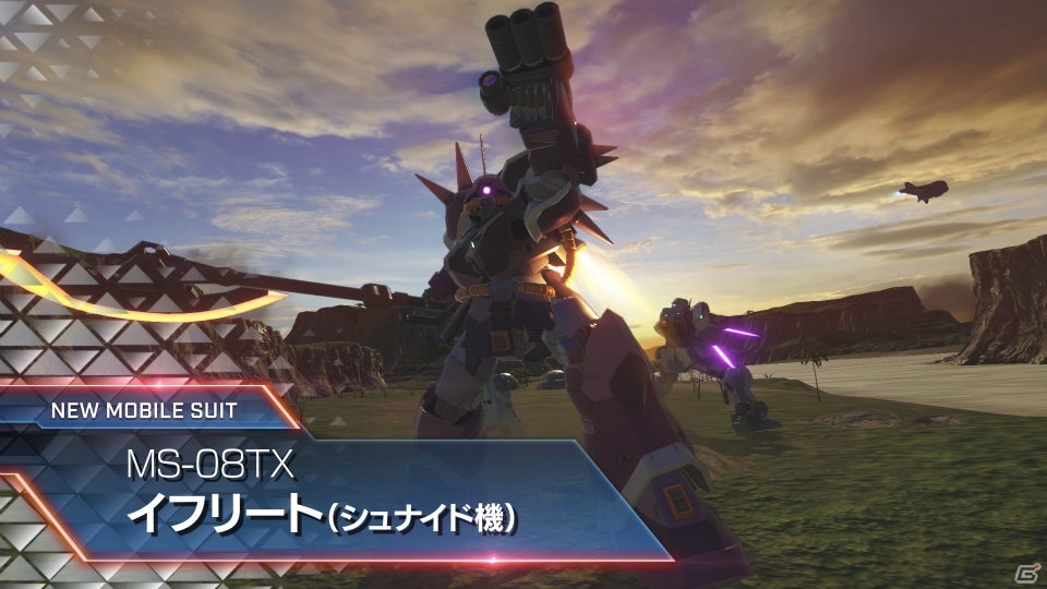 PS4「GUNDAM VERSUS」2月6日に配信予定の「イフリート（シュナイド機）」機体紹介動画が公開！の画像3