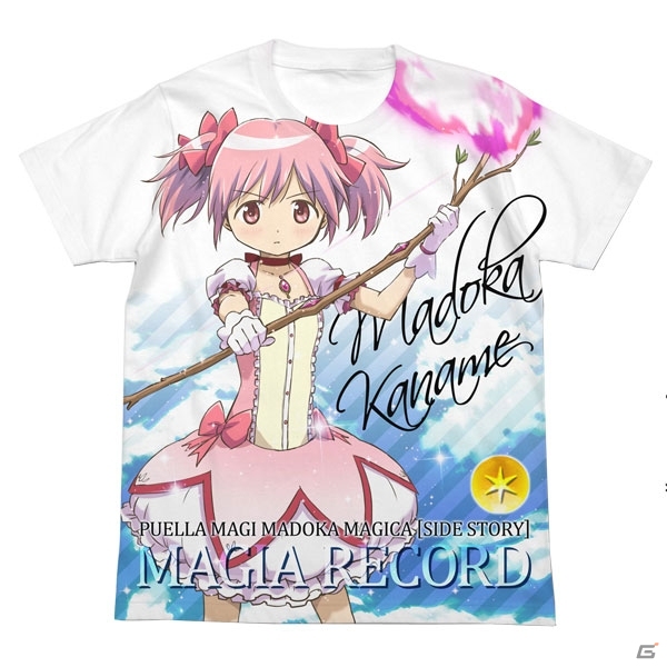 「マギアレコード 魔法少女まどか☆マギカ外伝」いろはやまどかたちのフルグラフィックTシャツが4月中旬に発売！ワンフェスコスパブースにて先行発売も実施の画像2