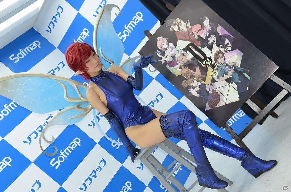 「D×2 真・女神転生リベレーション」火将ロシエルさんが“ピクシー”のコスプレ姿でソフマップに登場！秋葉原コラボ第二弾の情報も明らかにの画像4