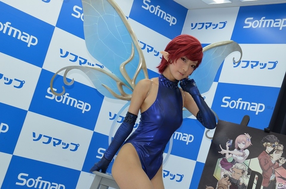 「D×2 真・女神転生リベレーション」火将ロシエルさんが“ピクシー”のコスプレ姿でソフマップに登場！秋葉原コラボ第二弾の情報も明らかにの画像8