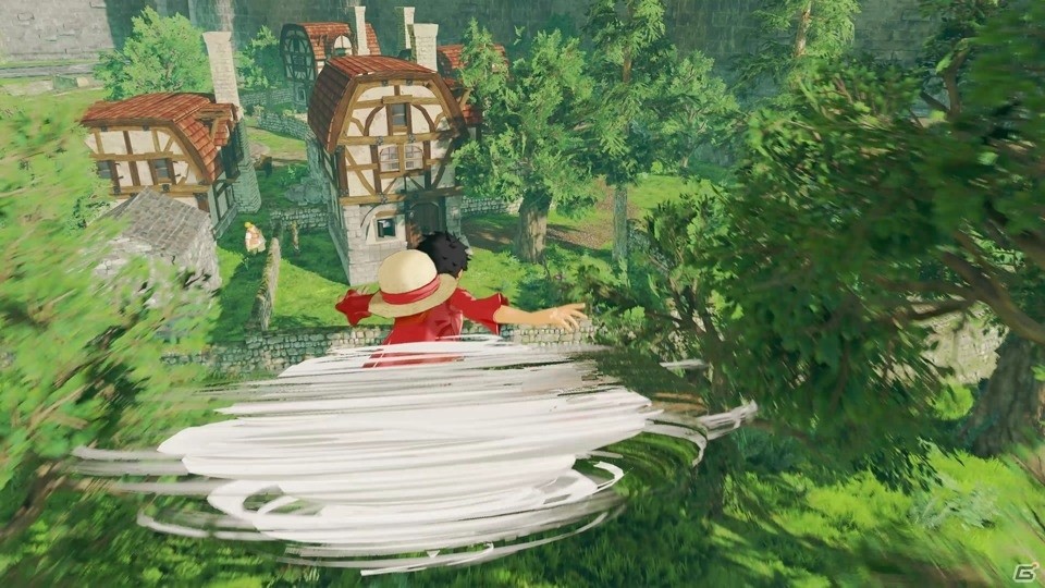 PS4「ONE PIECE WORLD SEEKER」ゴムゴムの能力を駆使して空を大地を自在に駆け巡る！爽快なゴムアクションの数々を紹介の画像22