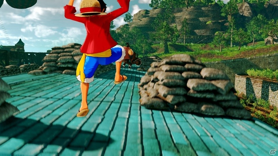 PS4「ONE PIECE WORLD SEEKER」ゴムゴムの能力を駆使して空を大地を自在に駆け巡る！爽快なゴムアクションの数々を紹介の画像8