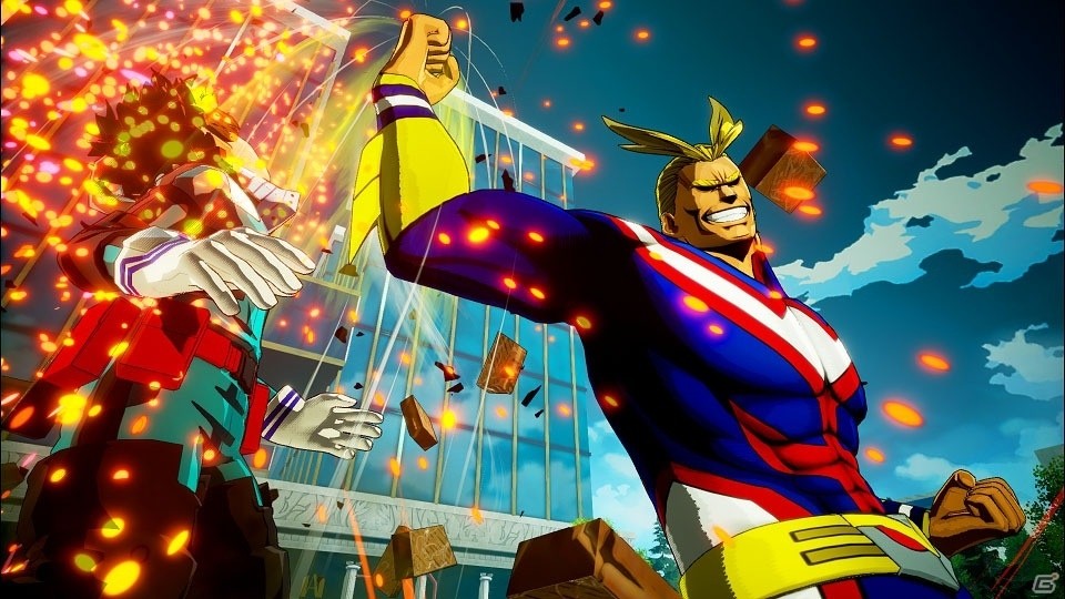 PS4/Switch「僕のヒーローアカデミア One's Justice」デクと爆豪のファイトスタイルを紹介！No.1ヒーロー「オールマイト」もプレイアブルキャラに来た！の画像17