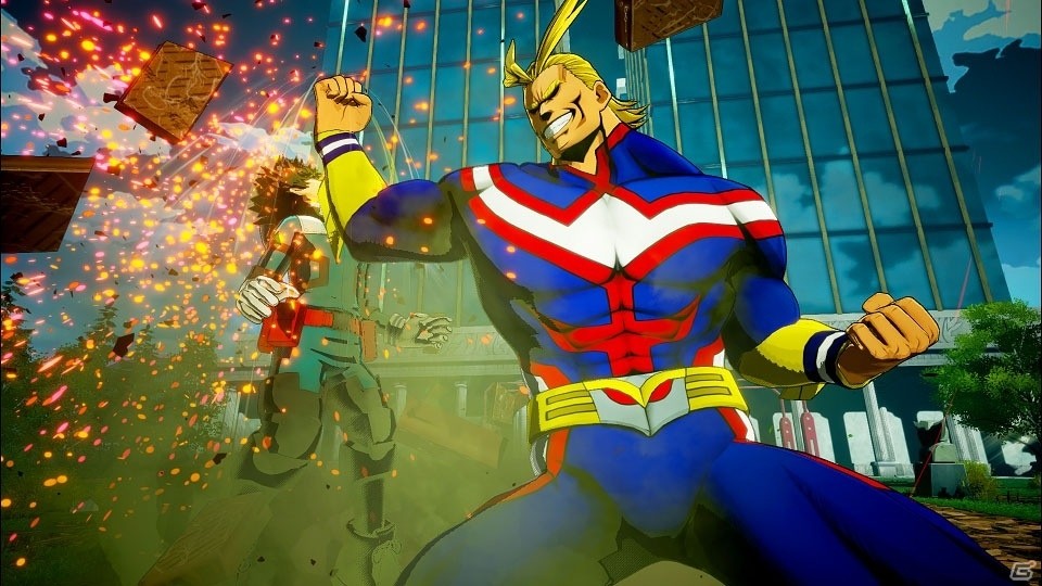 PS4/Switch「僕のヒーローアカデミア One's Justice」デクと爆豪のファイトスタイルを紹介！No.1ヒーロー「オールマイト」もプレイアブルキャラに来た！の画像24