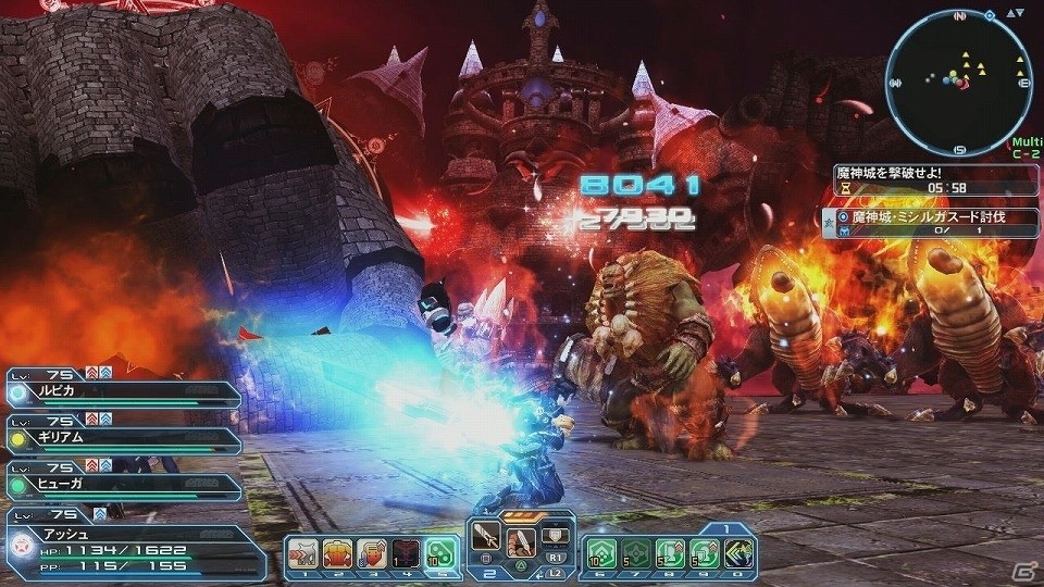 「ファンタシースターオンライン2」にてバレンタインイベントが開催！期間限定クエスト「戦塵を招く魔城の脅威」も登場の画像66