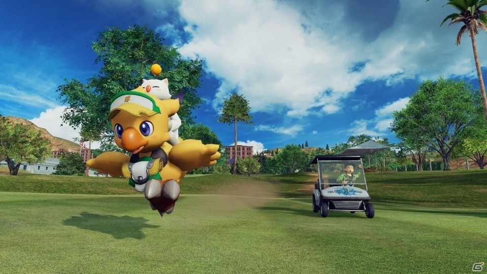 PS4「New みんなのGOLF」×「ファイナルファンタジー30周年記念」チョコボに乗ってコースを回ろう！コラボの詳細内容が発表の画像4
