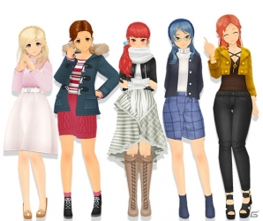 「スクールガールストライカーズ」エテルノショッピングモールに新コスチューム「デート服」が登場！の画像5