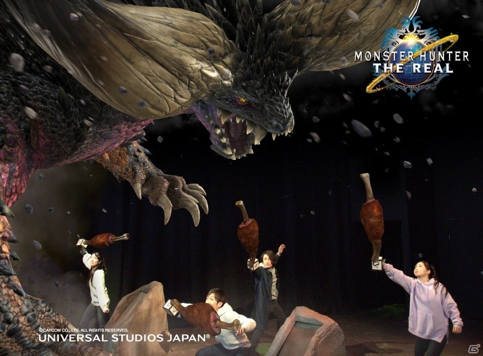「モンスターハンター・ザ・リアル」こんがり肉でネルギガンテを撃退！？“肉の日”にちなんだスペシャル情報が公開の画像1