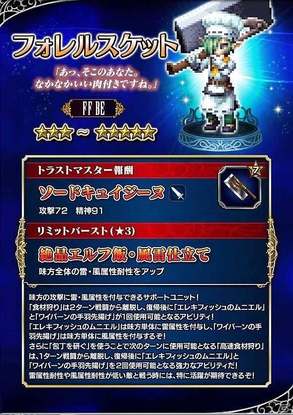 「ファイナルファンタジー ブレイブエクスヴィアス」オリジナルキャラクターが4体追加！ストーリーイベントも開催の画像5