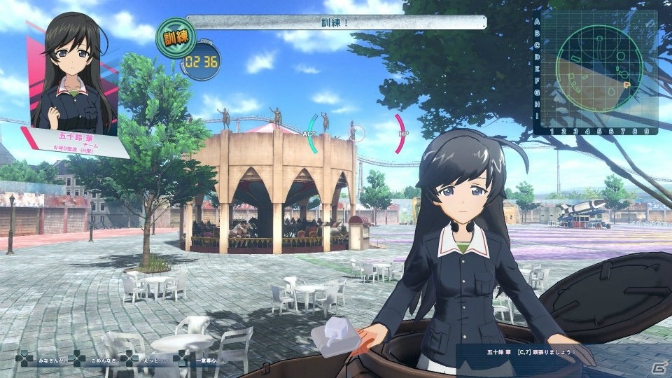 PS4「ガールズ＆パンツァー ドリームタンクマッチ」あんこうチームも車長に！キャラクターごとのスキルや乗員のカスタマイズ要素を紹介の画像6