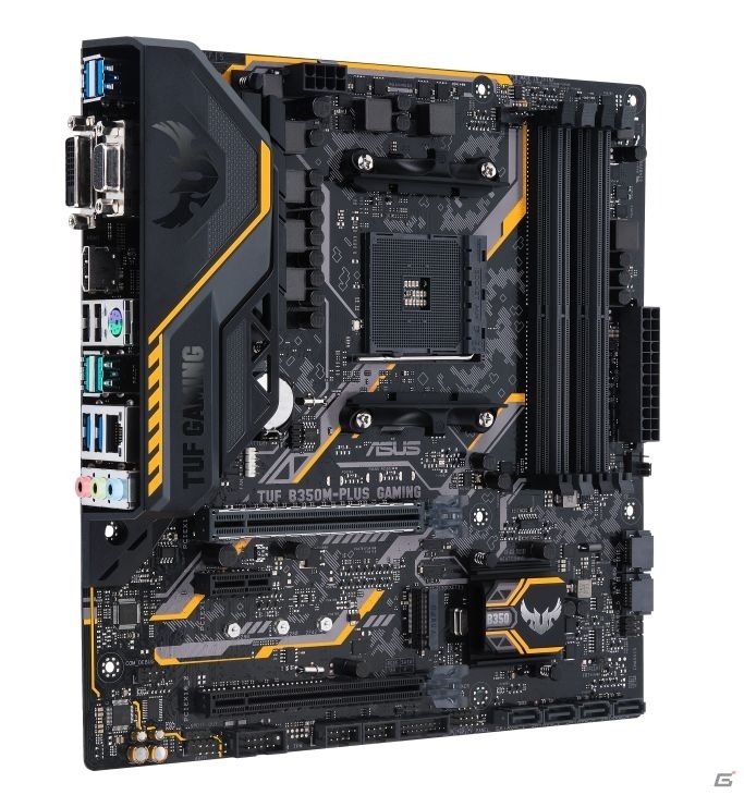 ASUS JAPAN、32Gbps M.2、およびUSB 3.1 Gen 2をサポートするAMD AM4 microATX ゲーミングマザーボード「TUF B350M-PLUS GAMING」を発表！の画像2