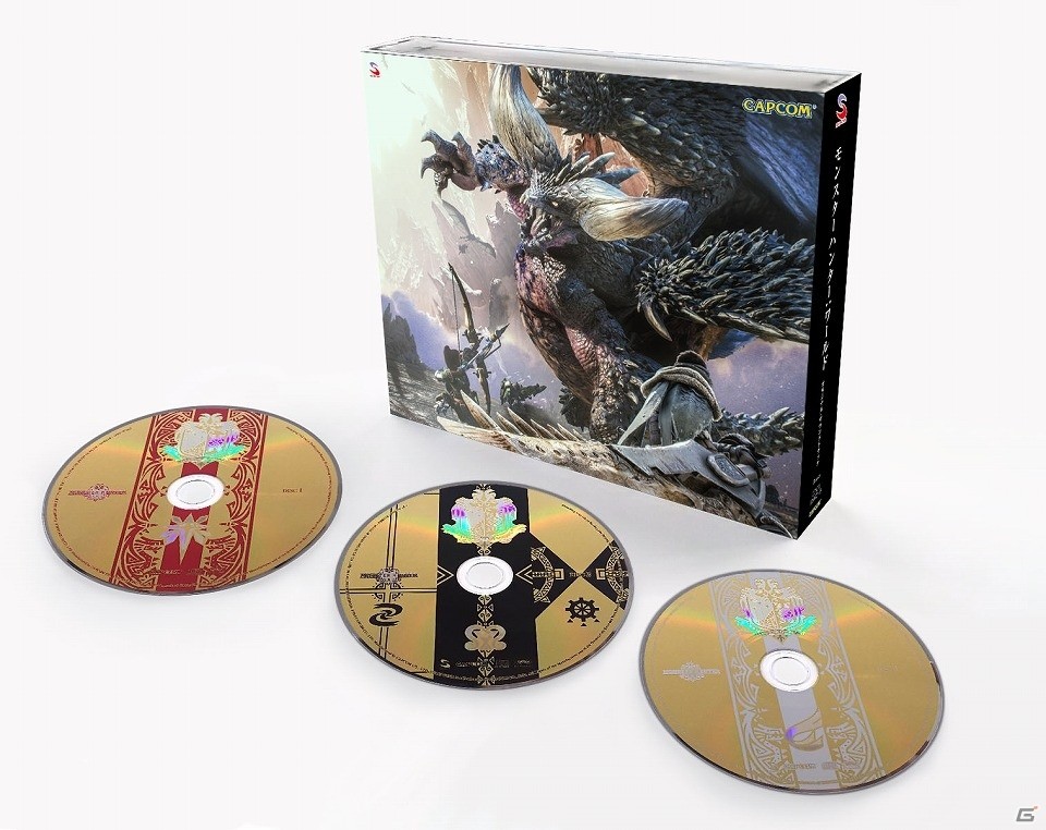 「モンスターハンター：ワールド オリジナル・サウンドトラック」が発売＆配信！狩りの興奮をサウンドでも体験しようの画像1