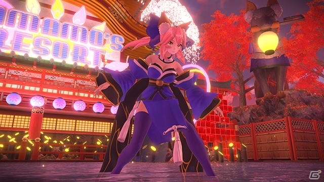 PS4/PS Vita「Fate/EXTELLA LINK」玉藻の前、エリザベート=バートリー、李書文のプレイ動画が公開！生まれ変わったアクションシステムも紹介の画像27