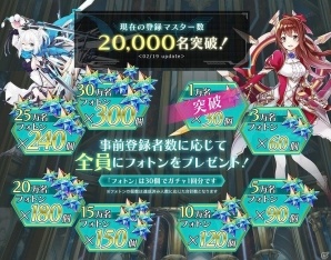 「ドールズオーダー」事前登録者数2万人突破によりフォトン30個配布が決定！竹達彩奈さん演じるパーシヴァルの紹介動画も公開の画像2