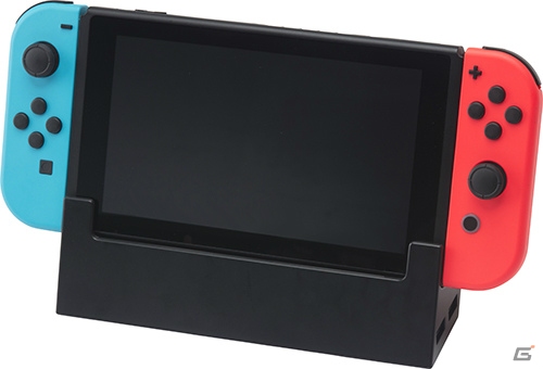 LANポートを搭載したコンパクトなSwitch用ドックが2月23日に発売―TVモード、テーブルモードともに有線接続でプレイ可能の画像1