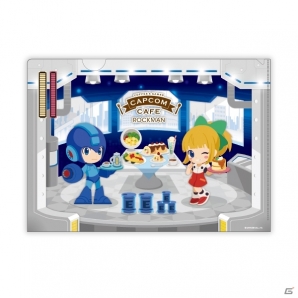 カプコンカフェ レイクタウン店にて「ロックマン」コラボが開始！カフェコラボグッズが一挙に公開の画像2
