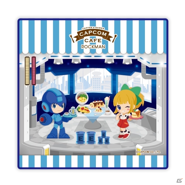 カプコンカフェ レイクタウン店にて「ロックマン」コラボが開始！カフェコラボグッズが一挙に公開の画像7
