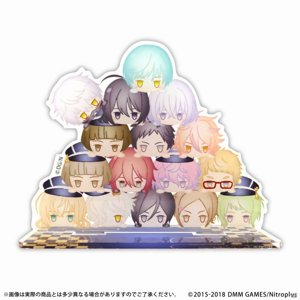 「刀剣乱舞-ONLINE-」粟田口の刀剣男士たちがお団子フォルムに！アクリルキーホルダーになったセット「スタンドミニアクリルキーホルダー 粟田口すぺしゃる」が発売決定の画像7